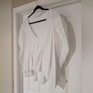 Elegant White Women's Top